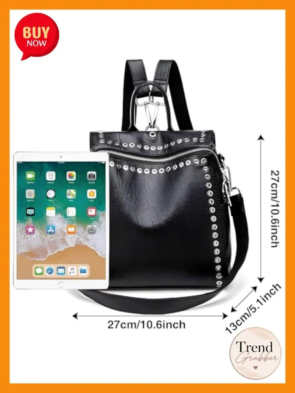 Convertible Backpack Purse Women Fashion Tote Shoulder Bag Travel College